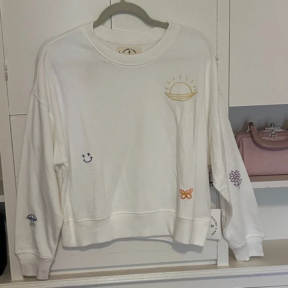 Electric & Rose New with Tags- Classic Doodles Sweatshirt - Picture 5 of 11